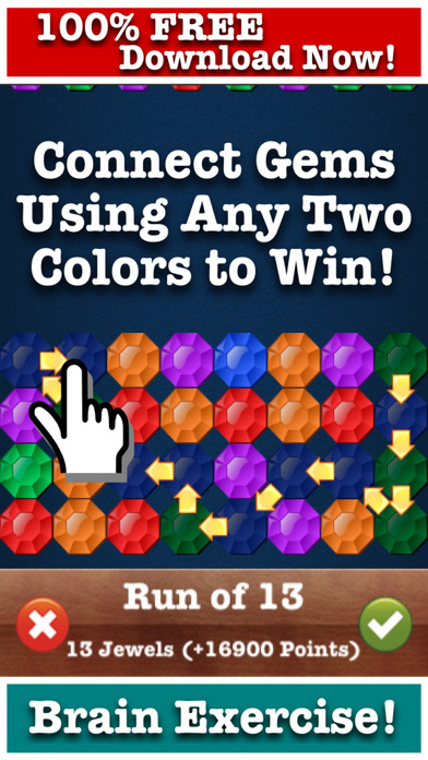 Download Rainbow Jewels: Connect Matching Color Dots Puzzle App on your Windows XP/7/8/10 and MAC PC